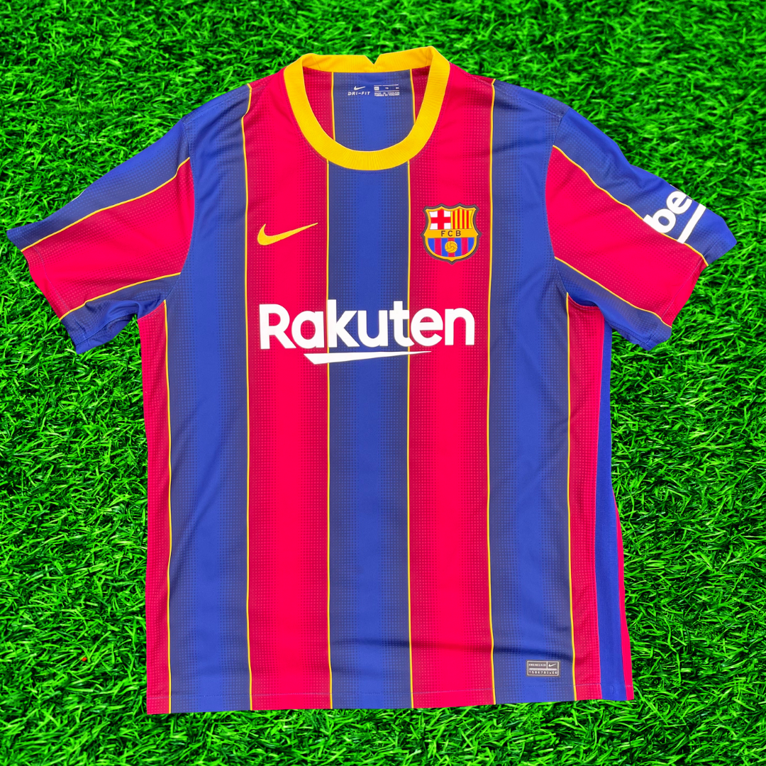 Barcelona - 2020/21 - Home Shirt - XL - Messi 10