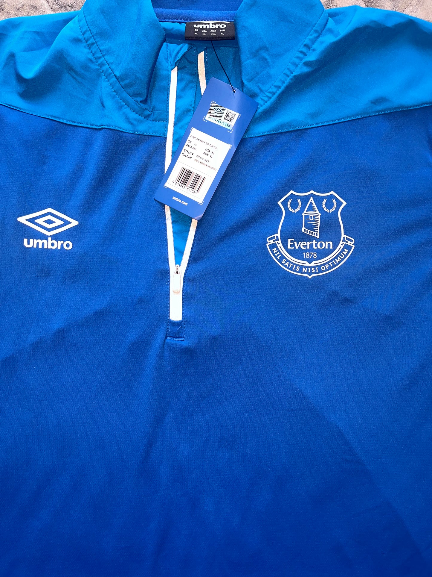 Everton - 1/4 Zip Jacket - XL